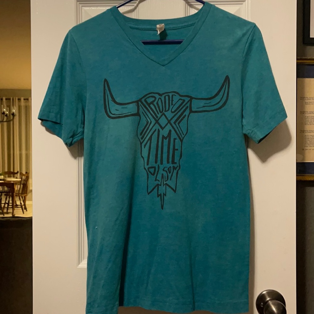 Bella Canvas Bull skill rodeo t -shirt